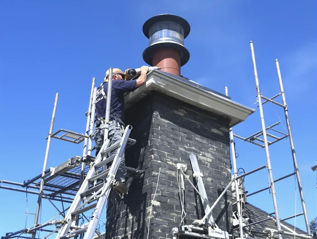 Sturdy chimney crown finished by Cromwell Chimney Sweep in Cromwell, CT